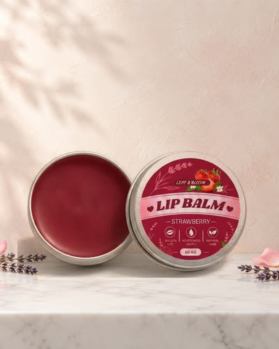 The strawberry Lip Balm